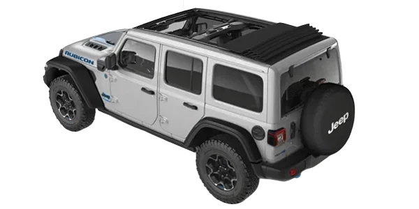 Alquiler de Wrangler L Skyone Phev de Ibiza